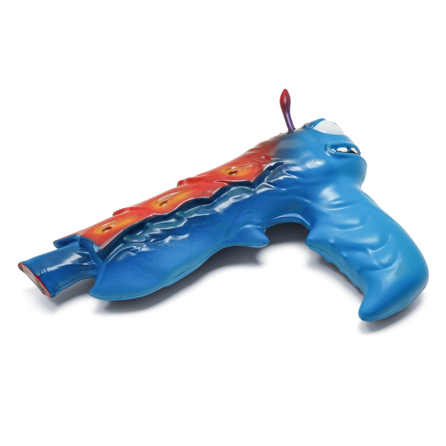10" – Blue & Red Sci-Fi Pistol | Collectible Foam Replica Gun