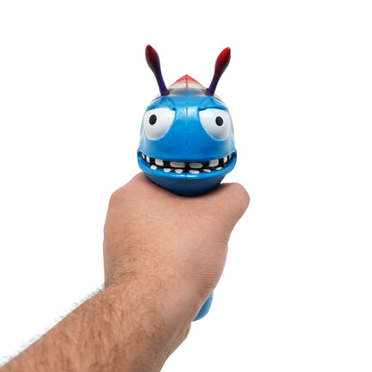 10" – Blue & Red Sci-Fi Pistol | Collectible Foam Replica Gun