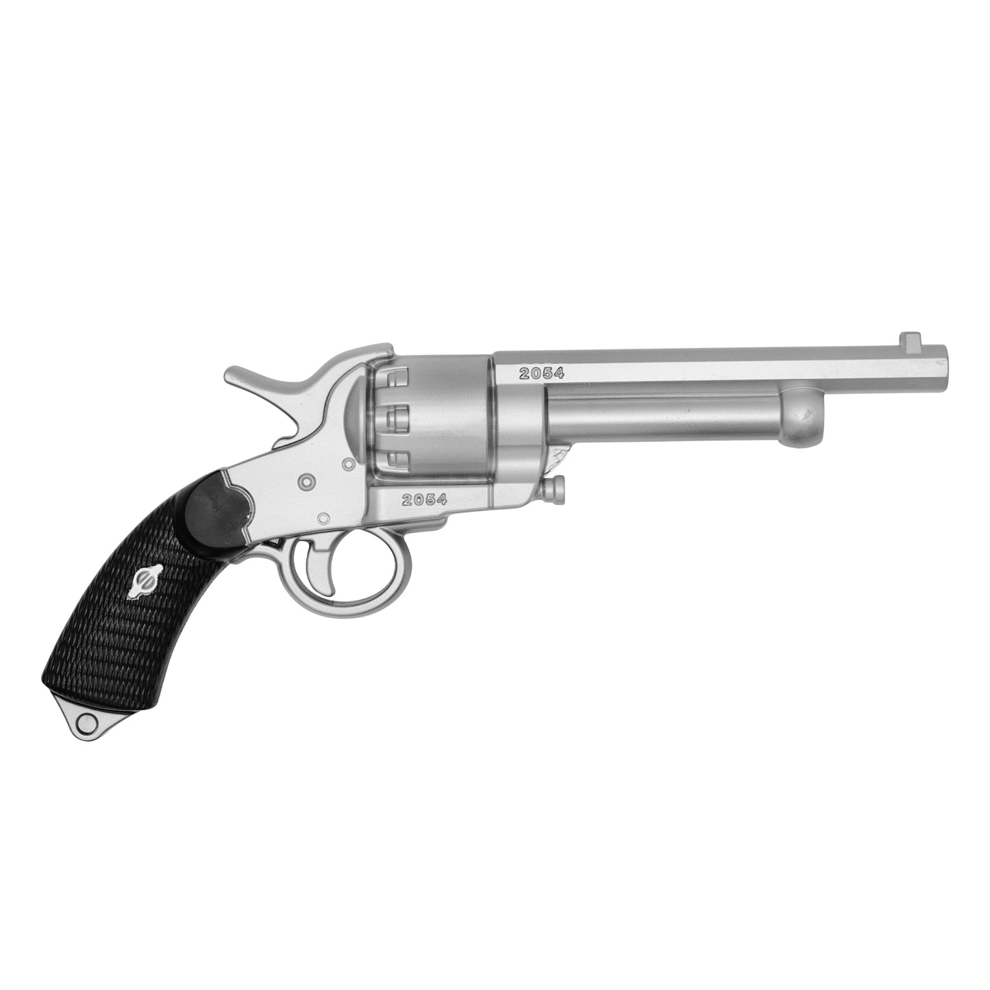 13" - Silver Foam Revolver | Collectible Display Replica