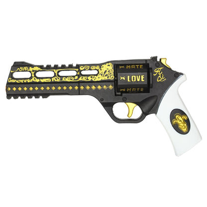 11" – White Grip Foam Pistol | Collectible Foam Replica Gun