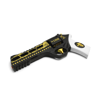 11" – White Grip Foam Pistol | Collectible Foam Replica Gun