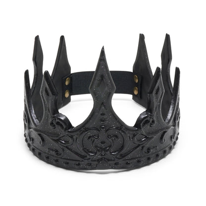Ornate Black Crown | Foam Costume Crown