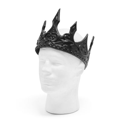 Ornate Black Crown | Foam Costume Crown