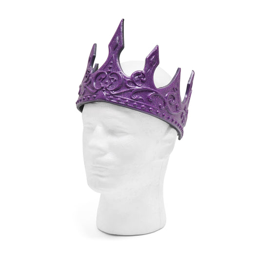 Ornate Purple Crown | Foam Costume Crown