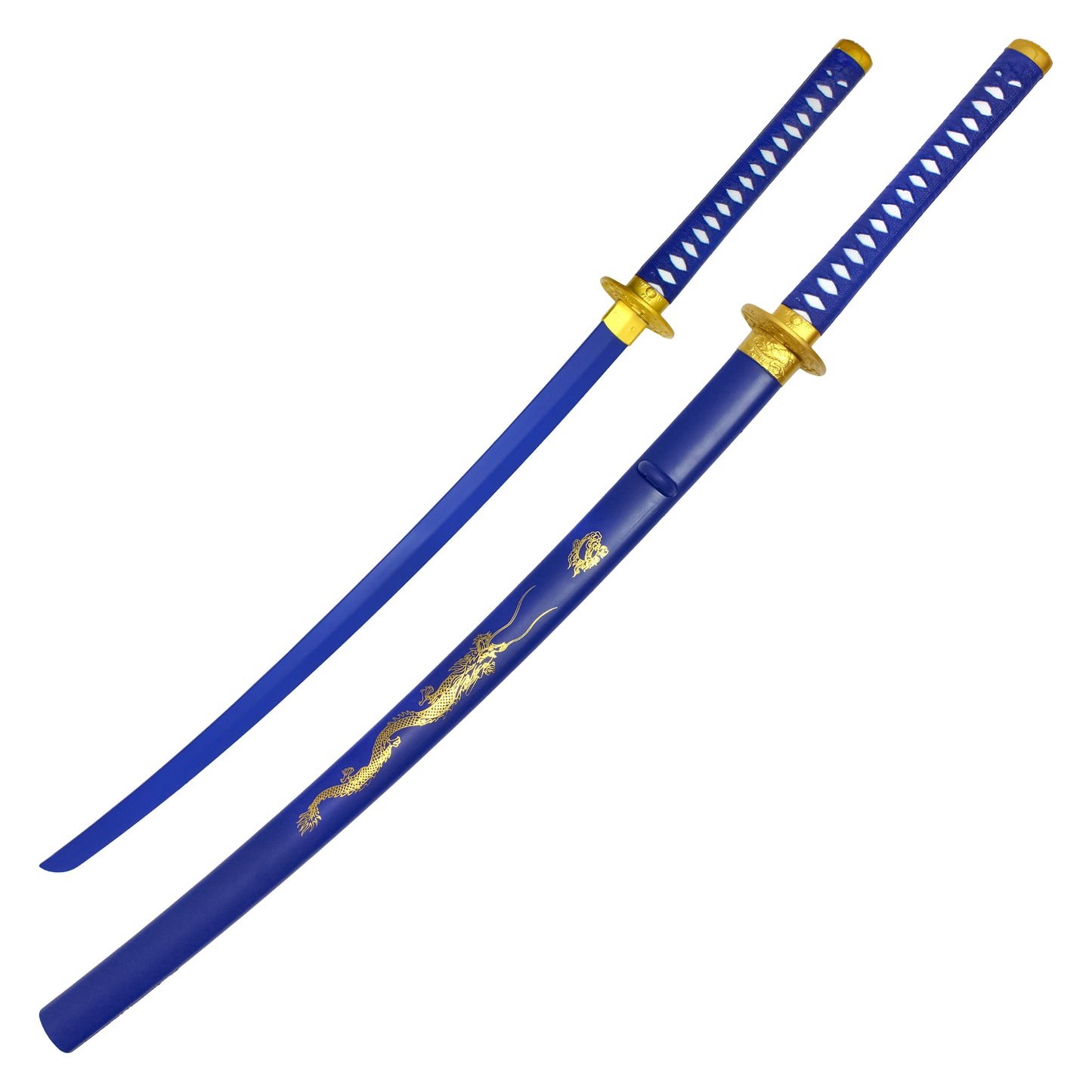 40" Blue Dragon Katana | Collectible Foam Katana
