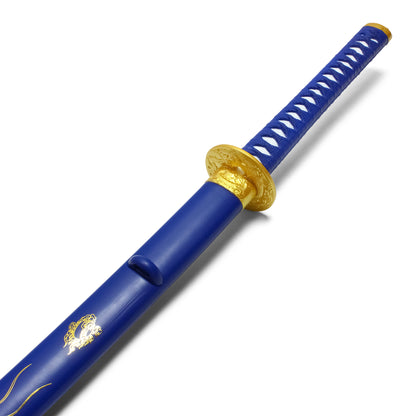 40" Blue Dragon Katana | Collectible Foam Katana