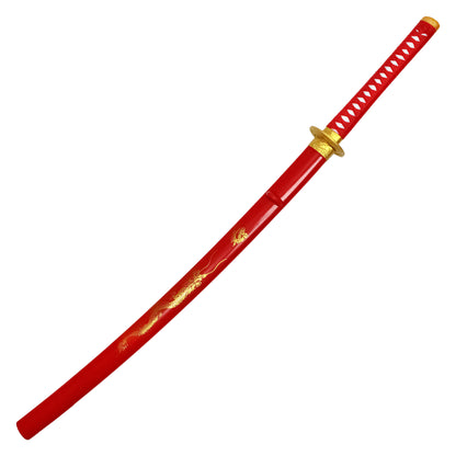 40" Red Dragon Katana | Collectible Foam Katana
