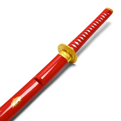 40" Red Dragon Katana | Collectible Foam Katana