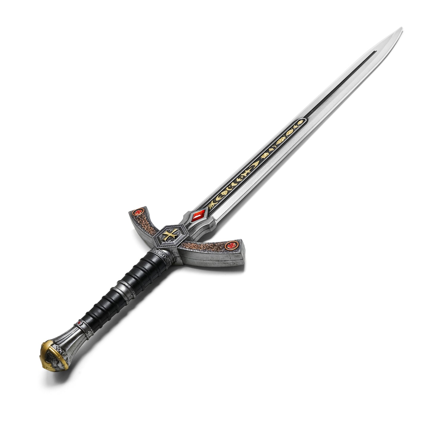 35.5" Jeweled Crusader Sword | Collectible Foam Sword