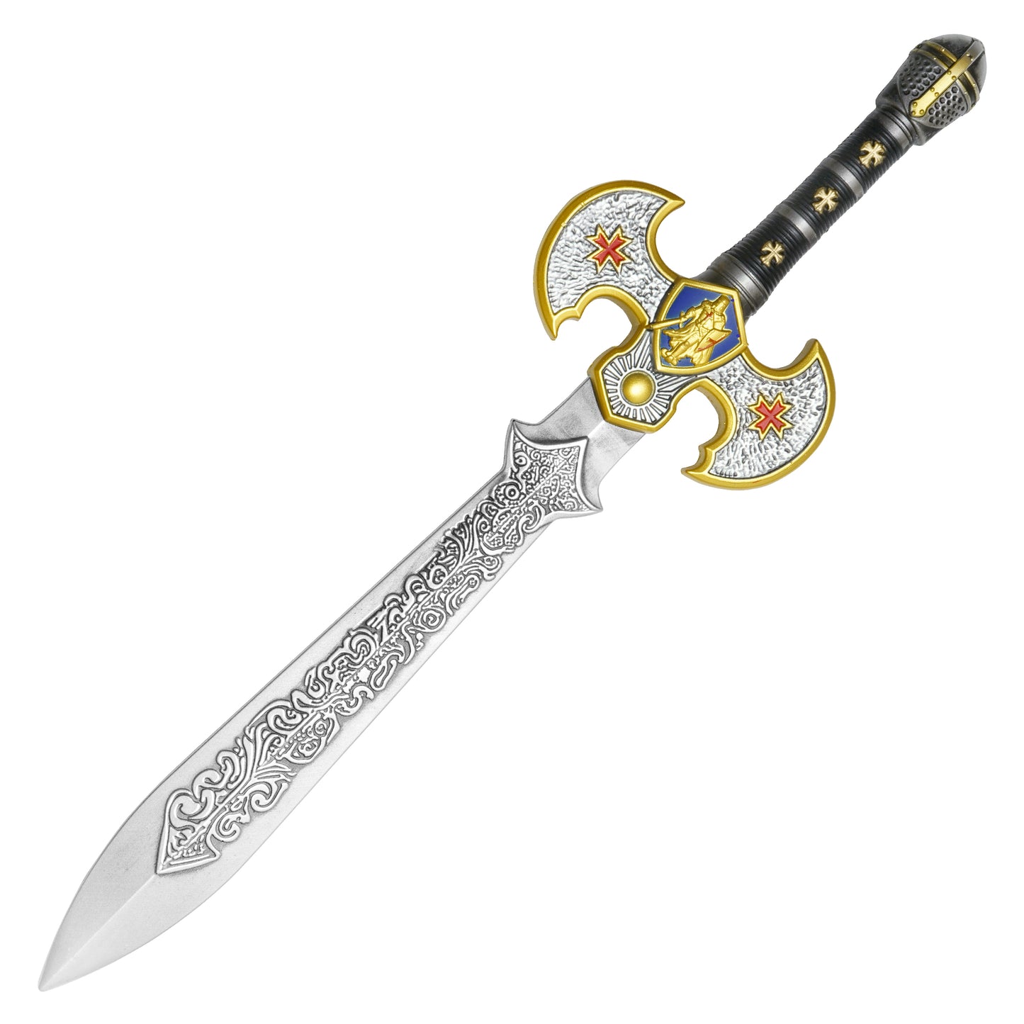 24" Floral Crusader Sword | Collectible Foam Sword