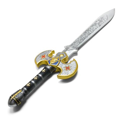 24" Floral Crusader Sword | Collectible Foam Sword