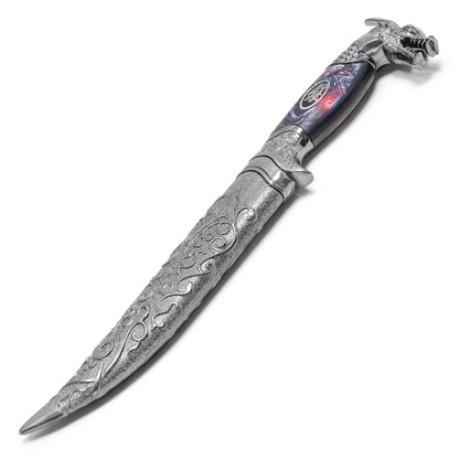 12.25" Ornate Dragon Dagger | Collectible Display Replica