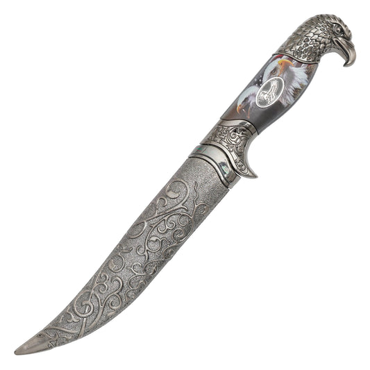 11" Eagle Head Handle | Collectible Display Dagger
