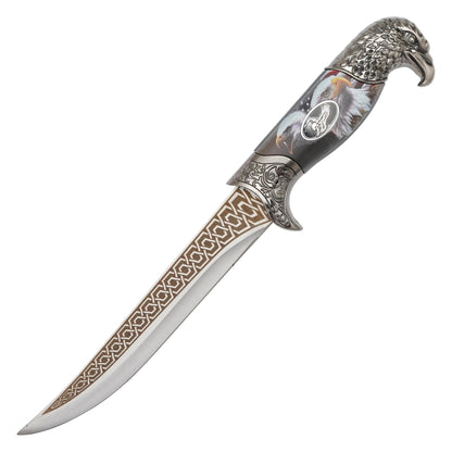11" Eagle Head Handle | Collectible Display Dagger