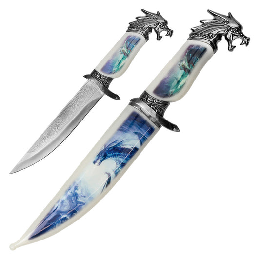 13" Dragon Head Pommel | Collectible Display Dagger
