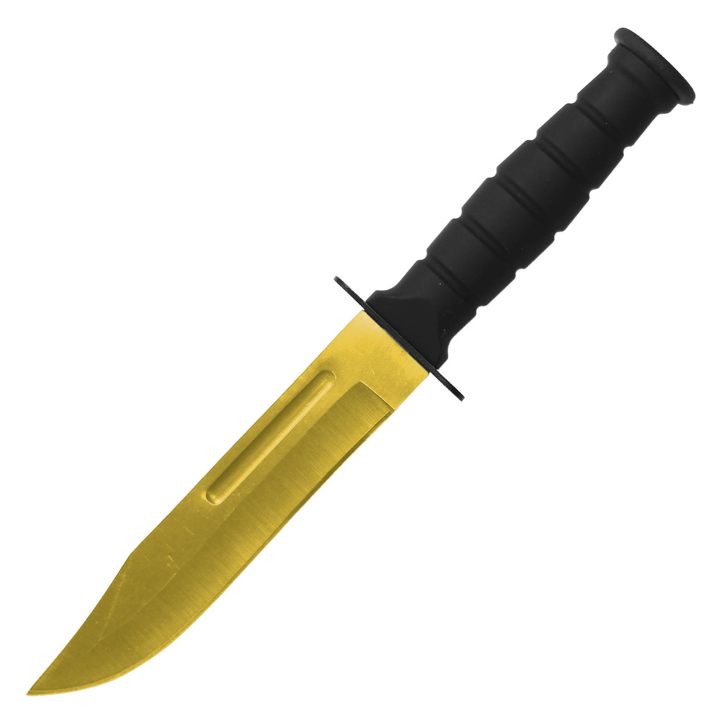 Wartech - 7.5" Gold ABS Handle | Fixed Blade Hunting Knife