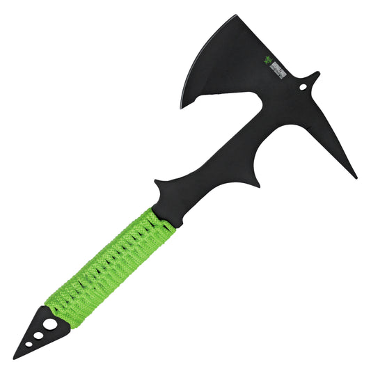 15" Green Tactical Tomahawk Axe