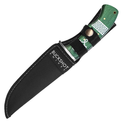 Buckshot Knives - 11" Celtic Hunter | Fixed Blade Hunting Knife