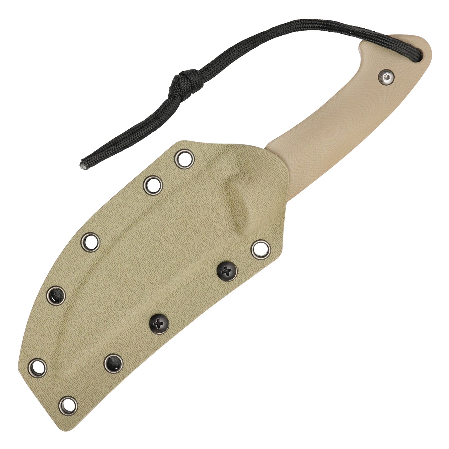 Buckshot Knives - 8.75" Desert Textured D2 | Fixed Blade Hunting Knife