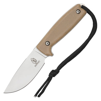 Buckshot Knives - 7.25" Desert Compact D2 | Fixed Blade Hunting Knife