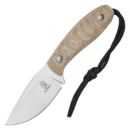 Buckshot Knives - 7.5" Desert Grip D2 | Fixed Blade Hunting Knife