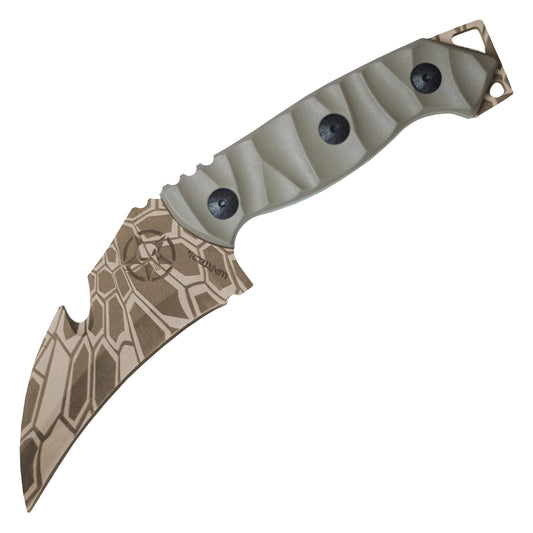 Wartech – 8.5" Stainless Steel Blade | Fixed Blade Hunting Knife