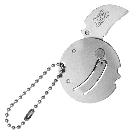 Wartech - 2.5” Gold Coin Knife | Pocket Keychain Knife