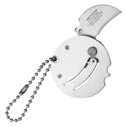 Wartech - 2.5" Rainbow Coin Knife | Folding Pocket Knife