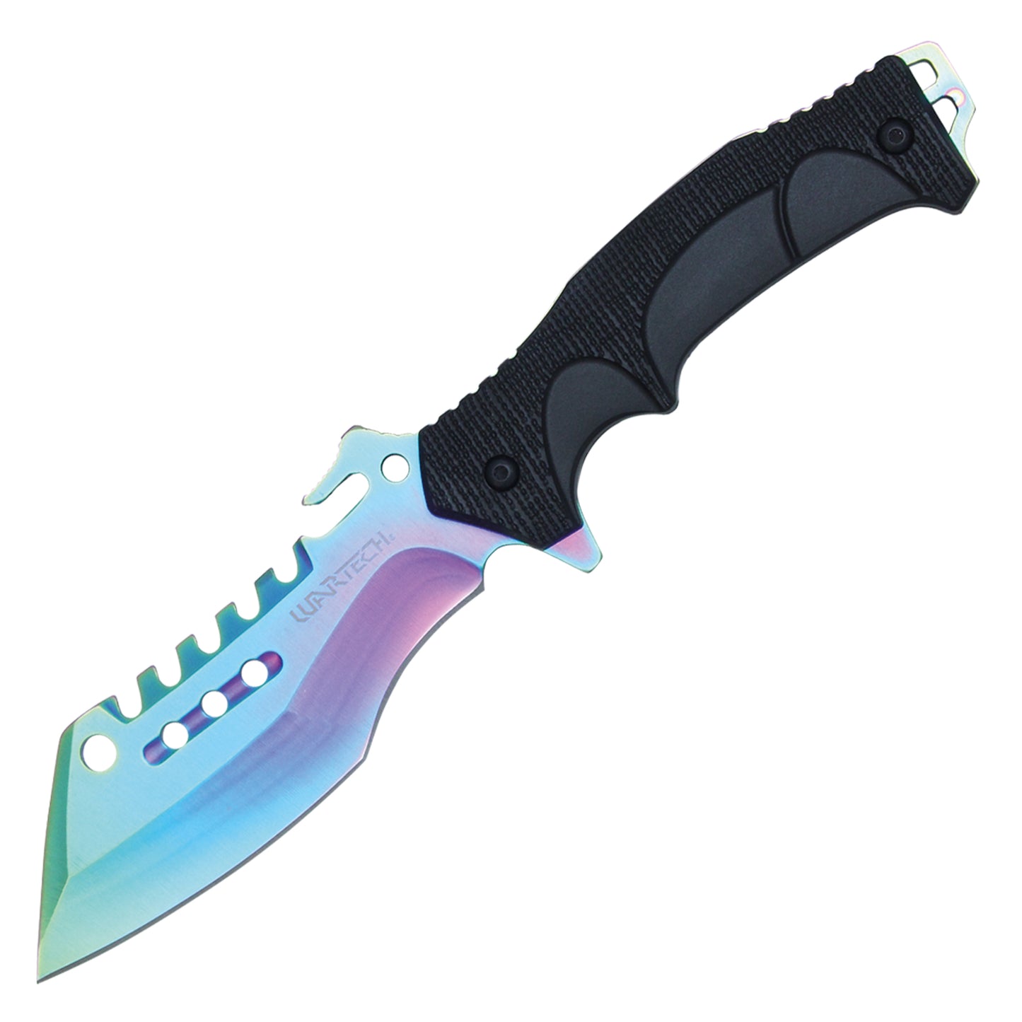Wartech – 9" Rainbow Tactical Knife | Fixed Blade Knife