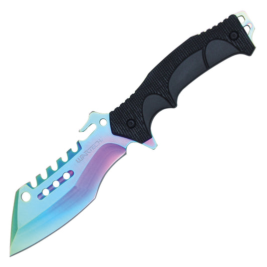 Wartech – 9" Rainbow Tactical Knife | Fixed Blade Knife