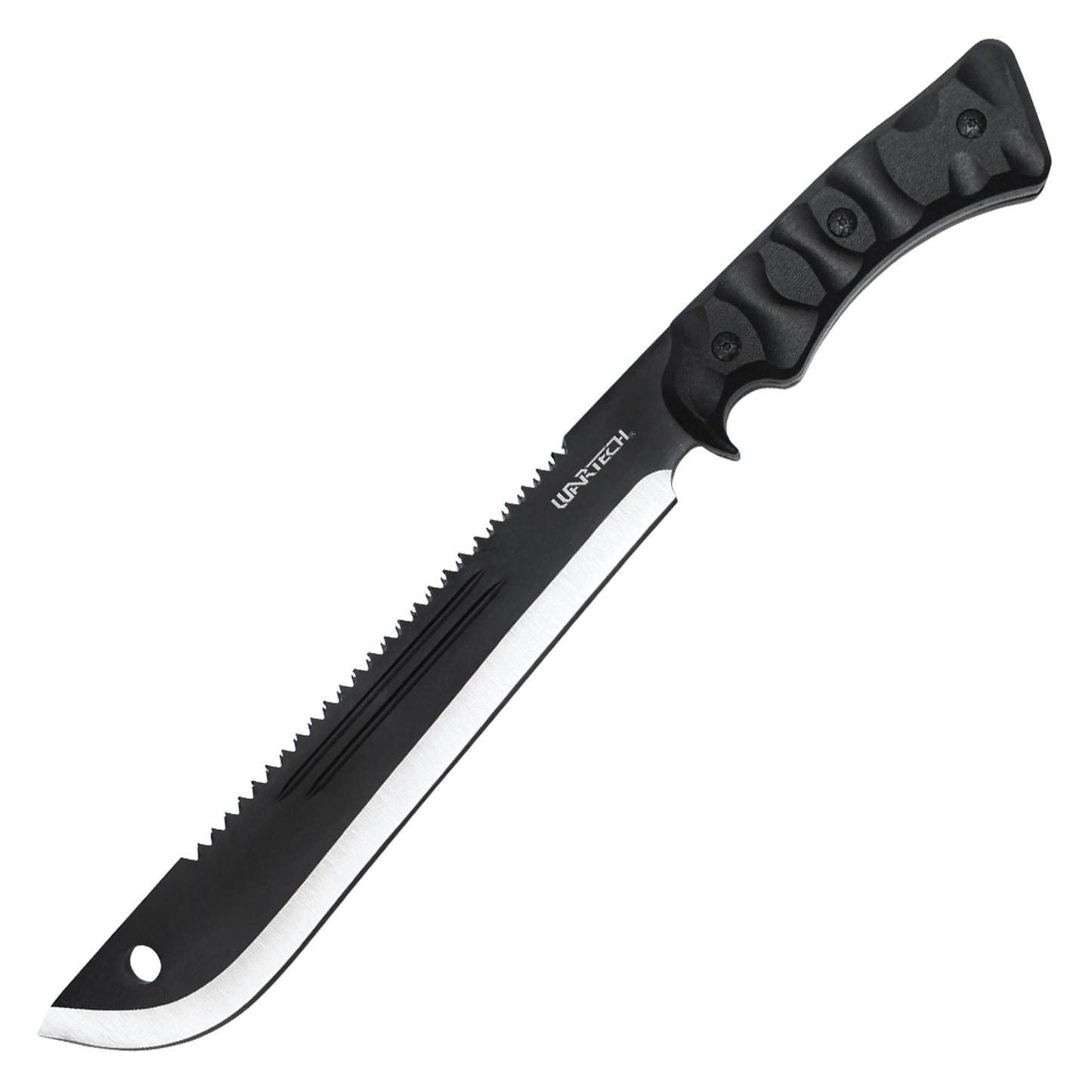 Wartech - 16" Black Reaper | Tactical Serrated Machete