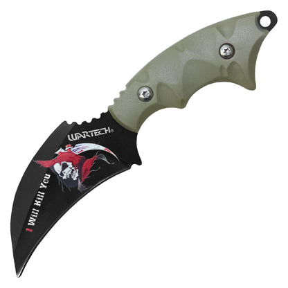 Wartech – 5.5" Green Reaper Mini | Fixed Blade Knife
