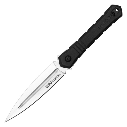 Wartech - 7.5” Silver Dual Arm Knives | Tactical Fixed Blade Set