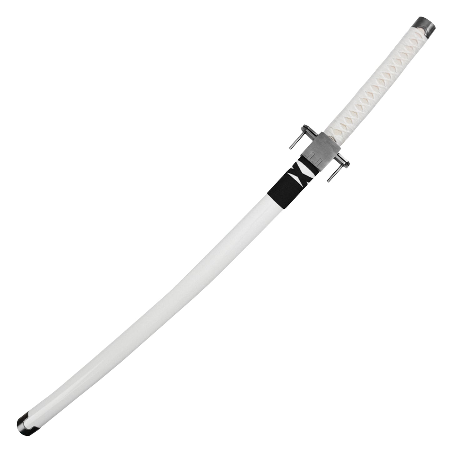 42" White Hero Sword | Collectible Carbon Steel Katana