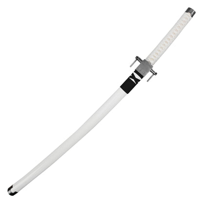 42" White Hero Sword | Collectible Carbon Steel Katana