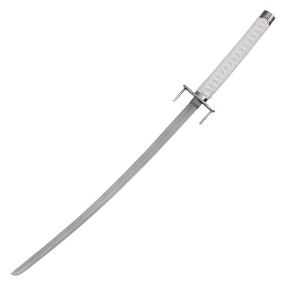 42" White Hero Sword | Collectible Carbon Steel Katana