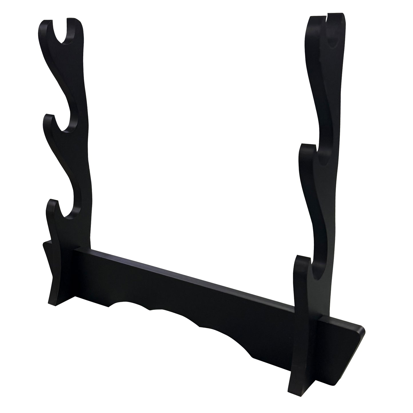 Black 3-Piece Katana Wood Stand | Sword Display Rack