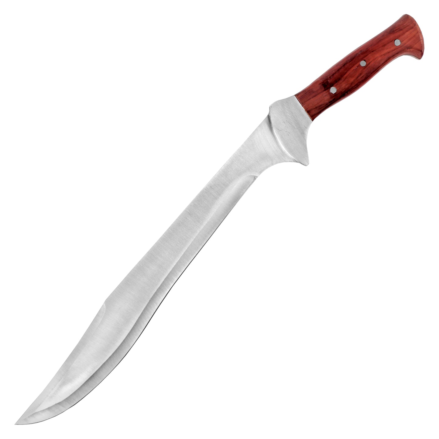 Buckshot Knives - 21.5" Wood Handle Machete| Fixed Blade