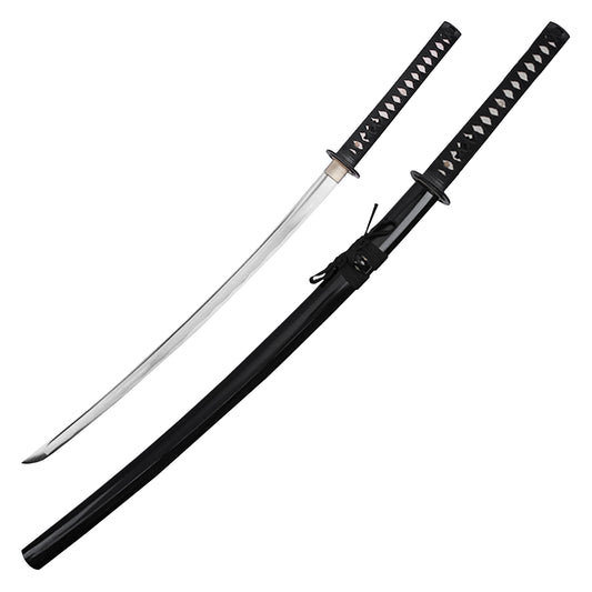 41" Black Carbon Steel | Hand Forged Katana Display Sword
