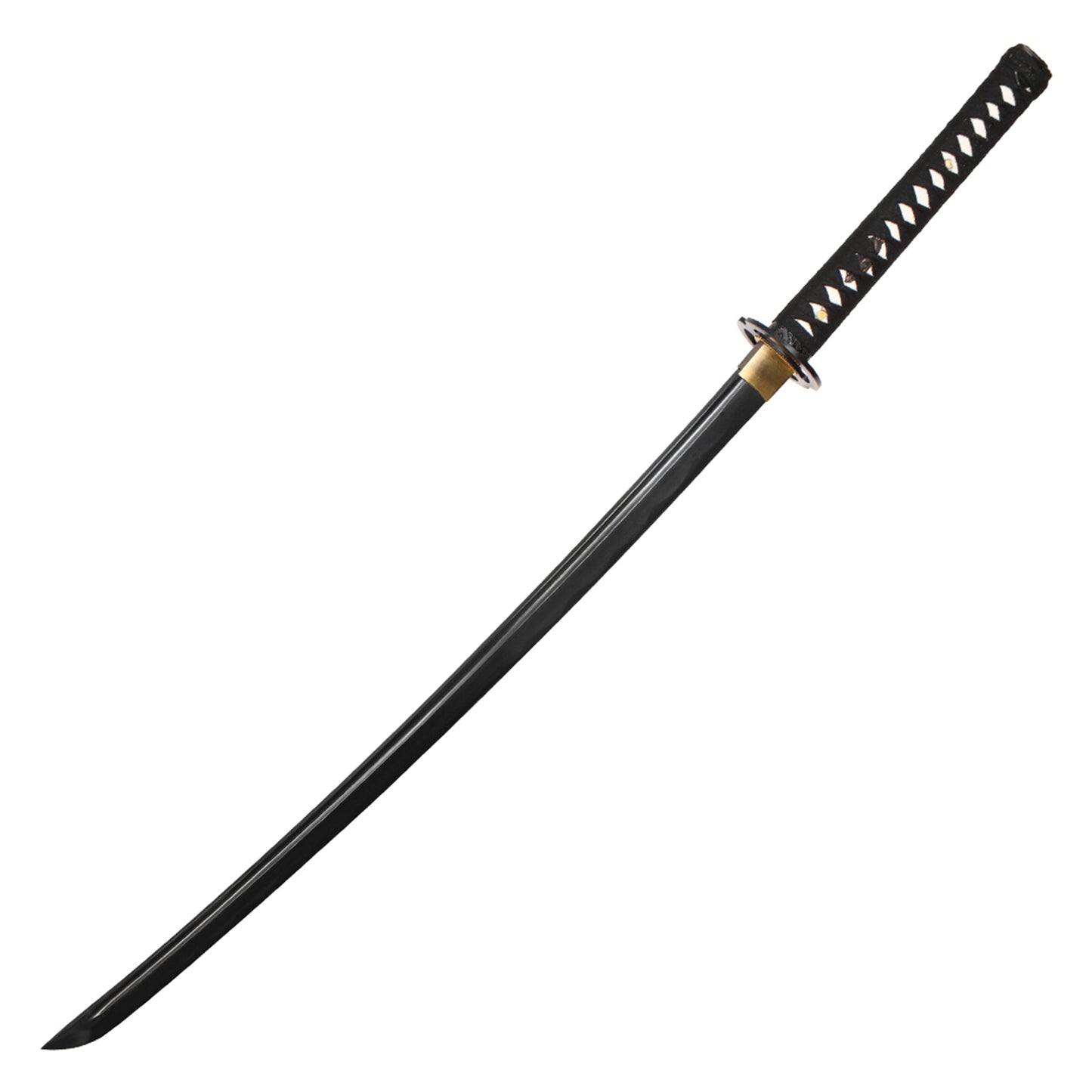 40" Black Carbon Steel | Hand Forged Katana Display Sword