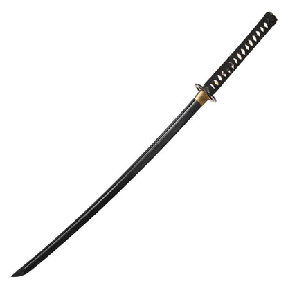 40" Black Carbon Steel | Hand Forged Katana Display Sword