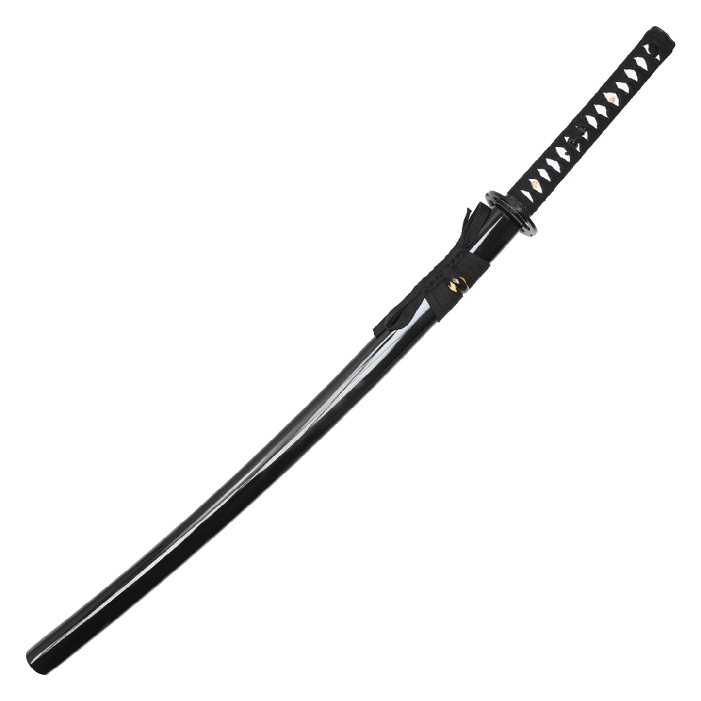 40" Black Carbon Steel | Hand Forged Katana Display Sword