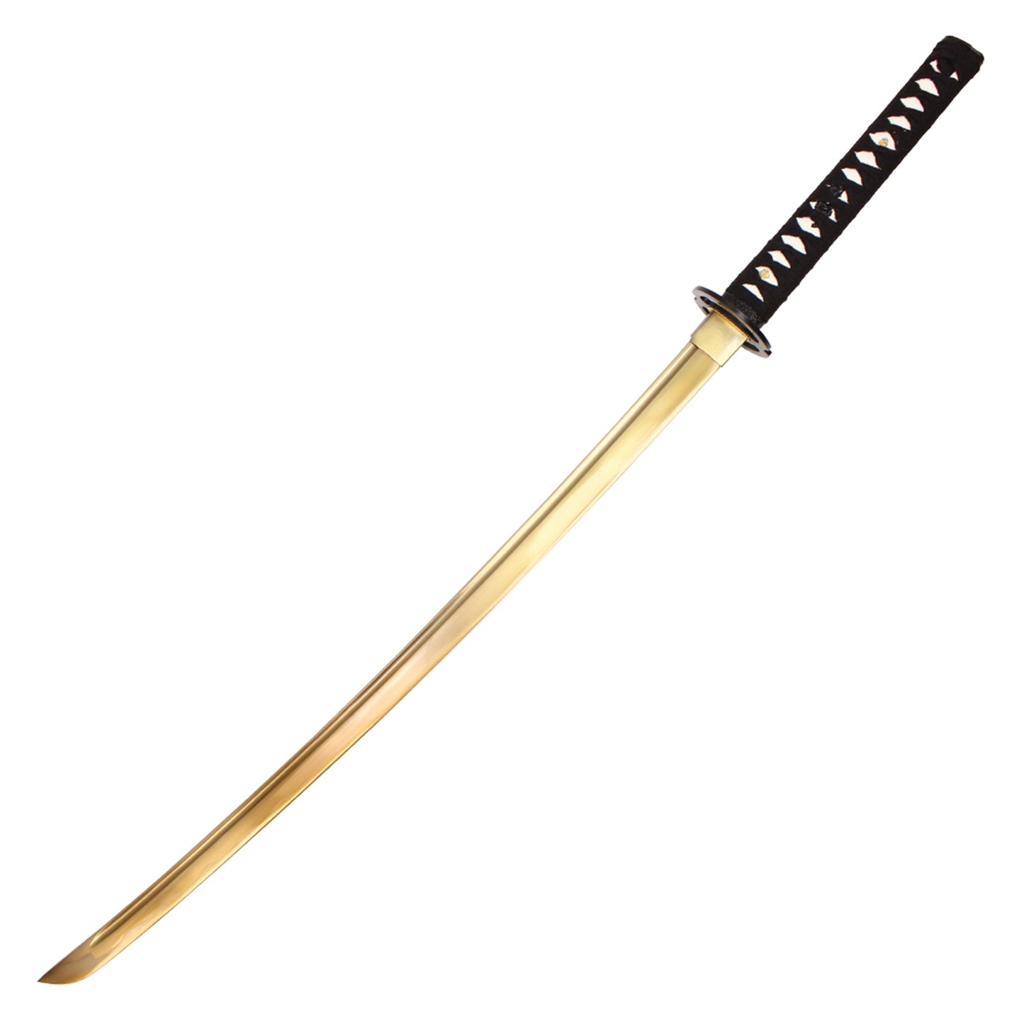 40" Gold Carbon Steel | Hand Forged Katana Display Sword