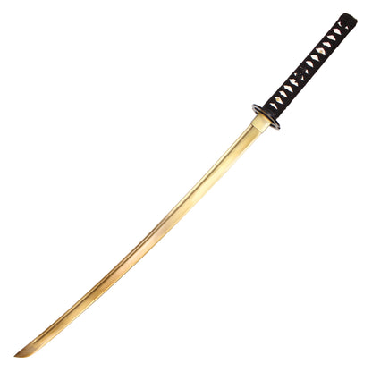 40" Gold Carbon Steel | Hand Forged Katana Display Sword