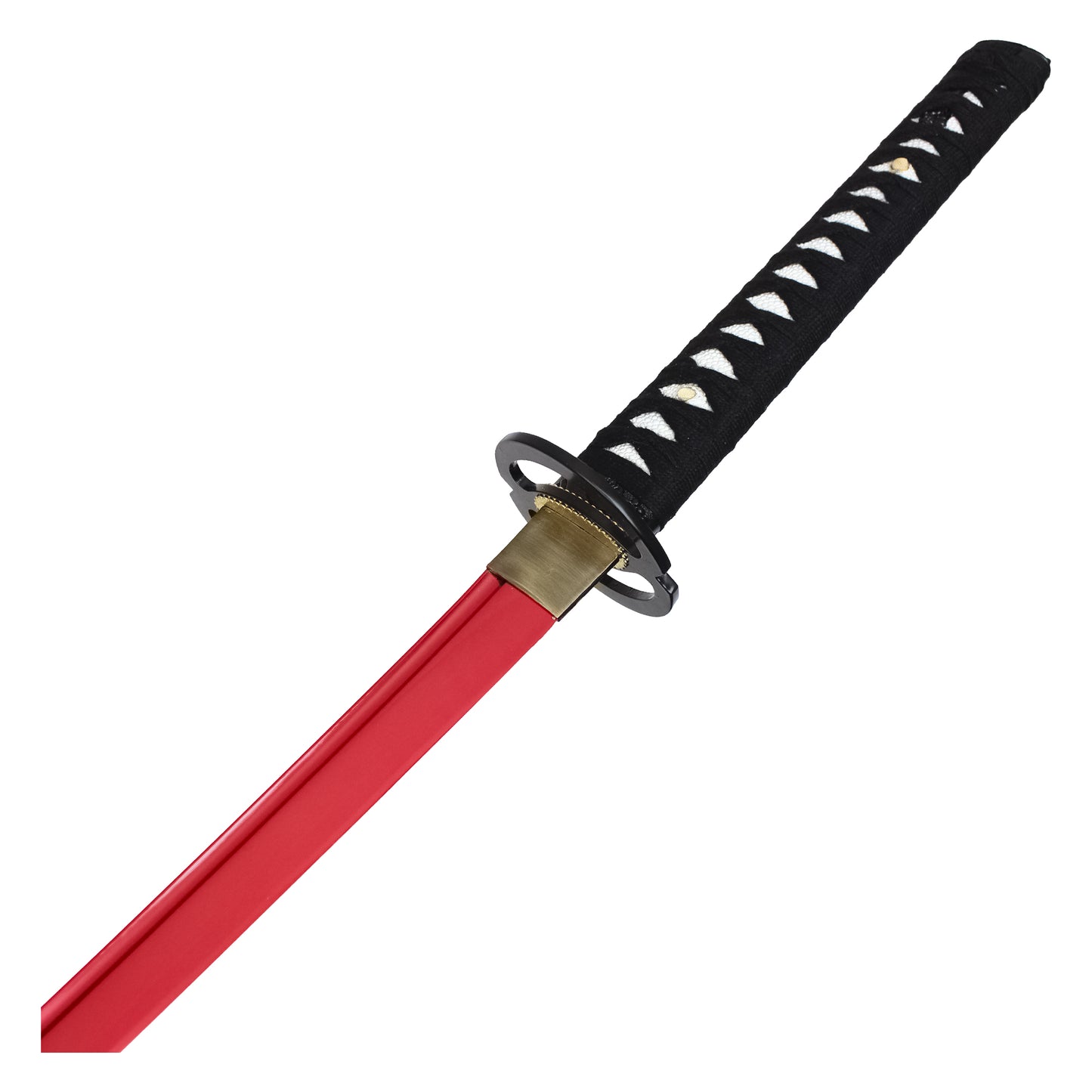 40" Red Carbon Steel | Hand Forged Katana Display Sword