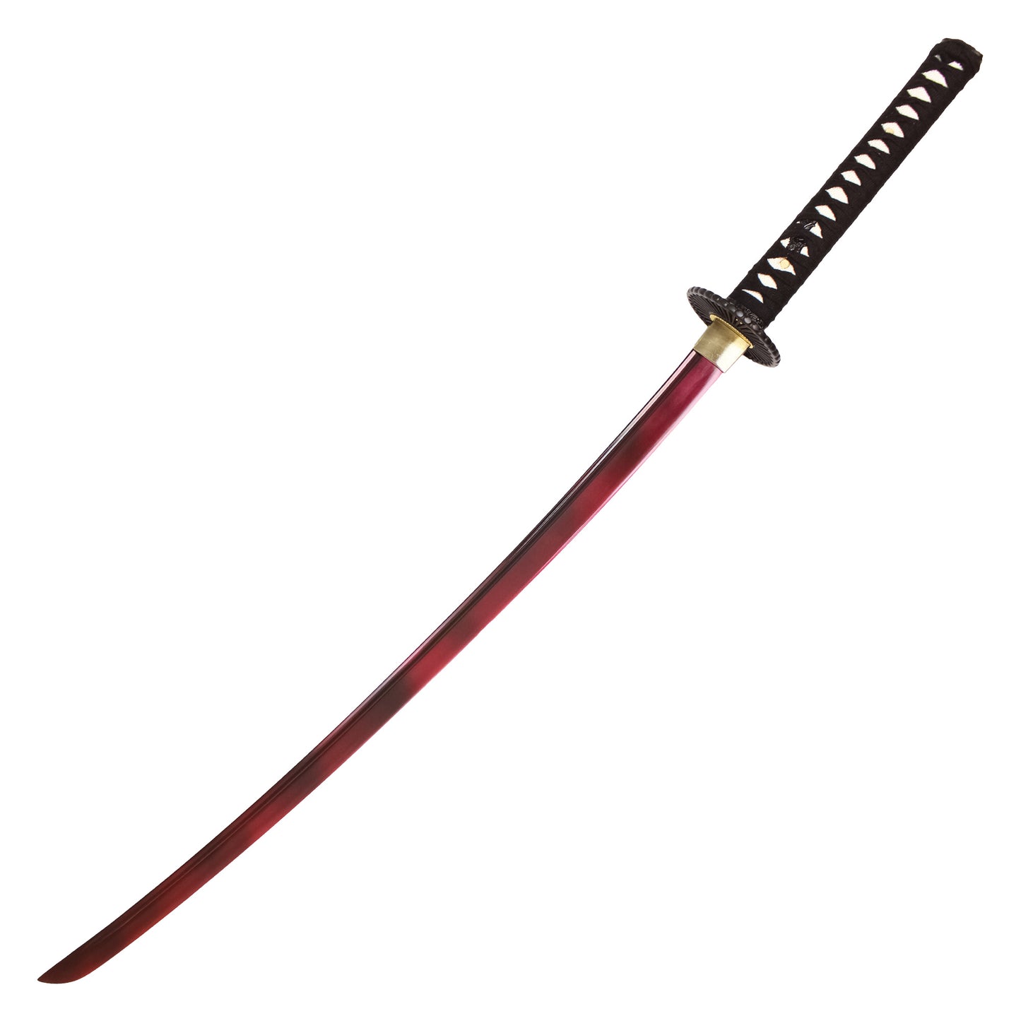 40" Red Smoke Steel | Hand Forged Katana Display Sword