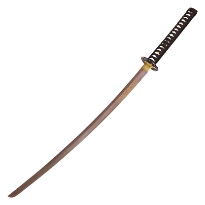 40" Acid Damascus Steel | Hand Forged Katana Display Sword