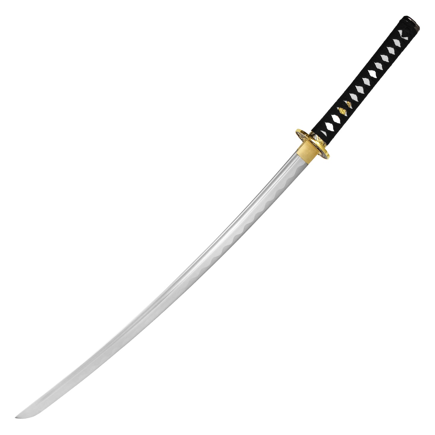 40" Painted Floral Carbon Steel | Hand Forged Katana Display Sword