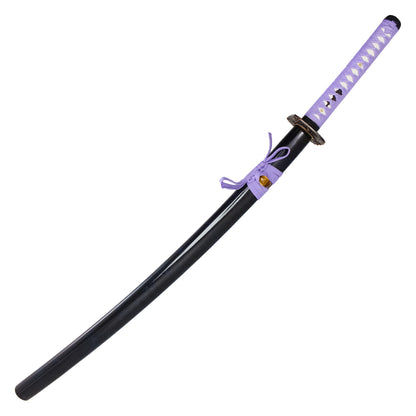 40" Purple Printed Carbon Steel | Hand Forged Katana Display Sword