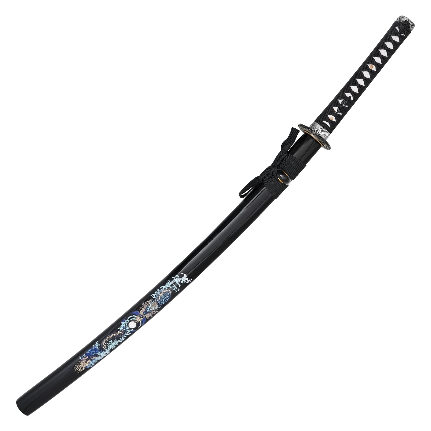 40" Dragon Carbon Steel Katana | Hand-Forged Display Sword